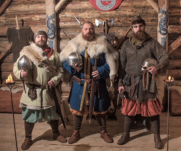 “Fortress of the Black Bear” museum of living history of the Viking age
